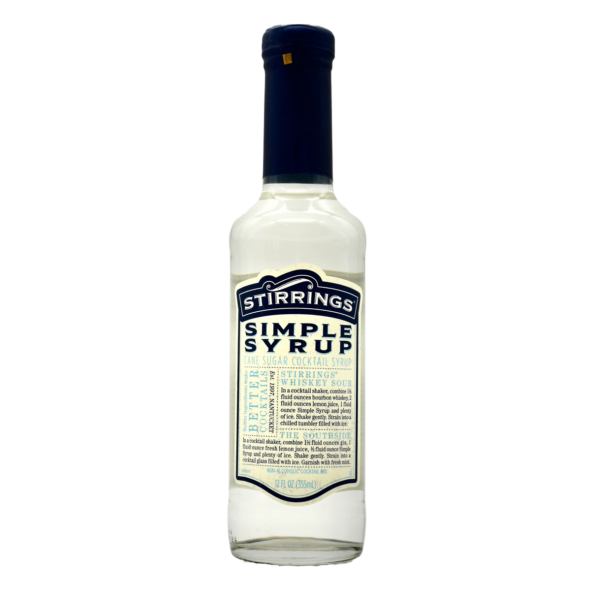 Stirrings Simple Syrup 12oz included with the kit