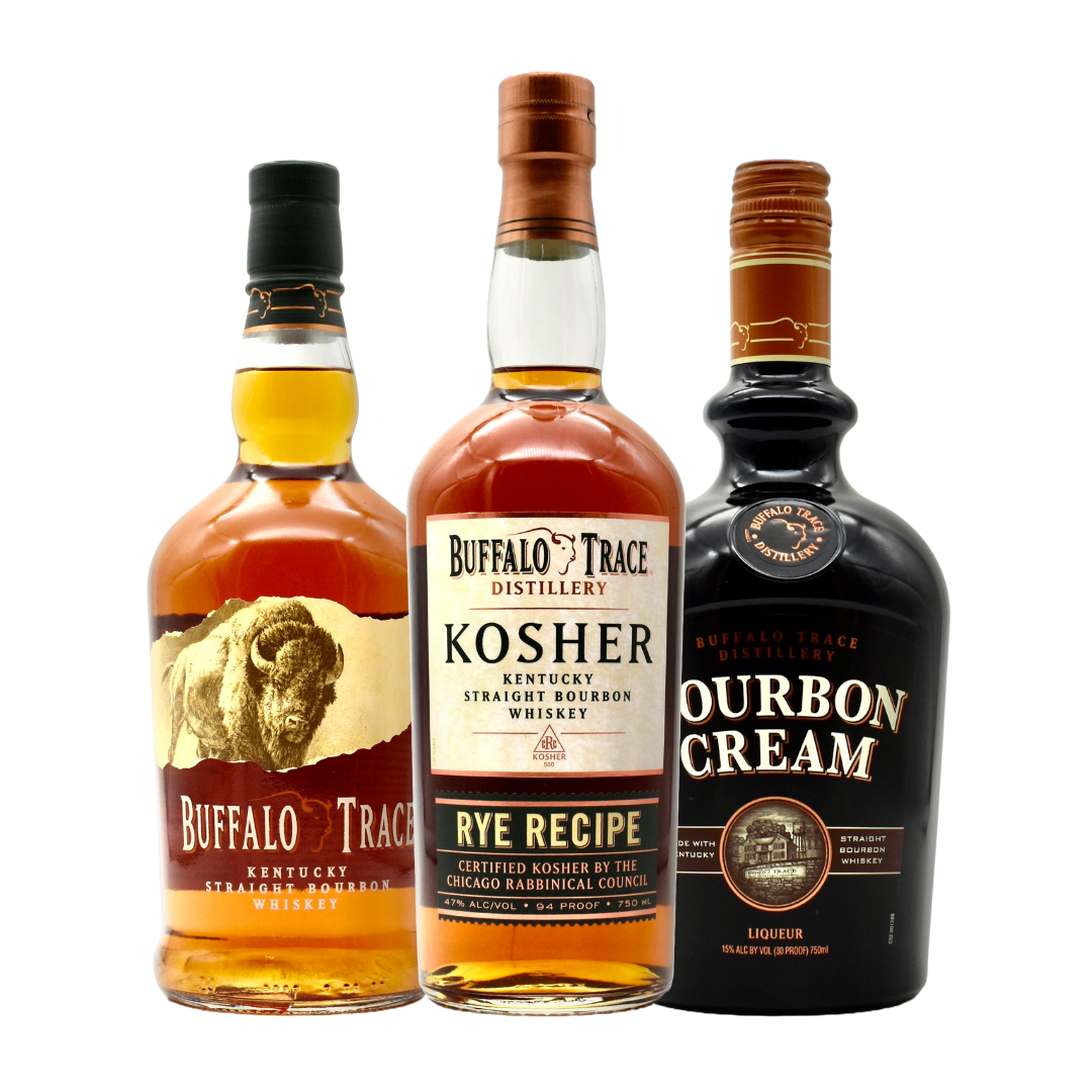 Buffalo Trace Kosher Rye Recipe Combo | 3-Bottle Collection – Unwind ...