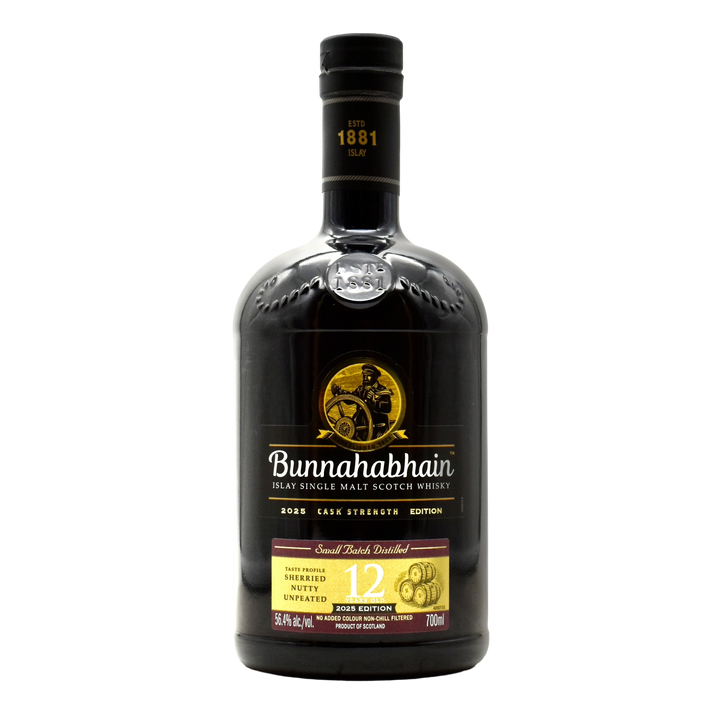 Bunnahabhain 12 Year Cask Strength Single Malt Scotch Whiskey 2025