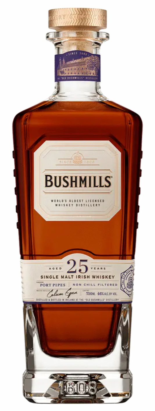 Bushmills Irish Single Malt 25 Year 750ml