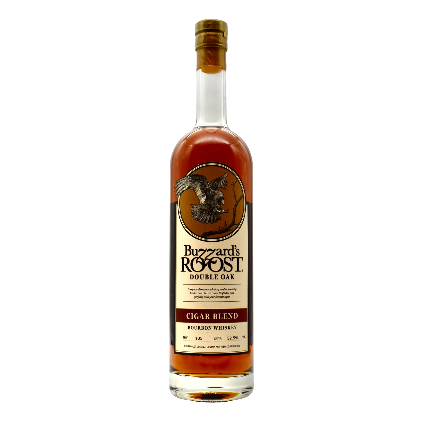 Buzzard's Roost Double Oaked Cigar Blend Bourbon 750ml
