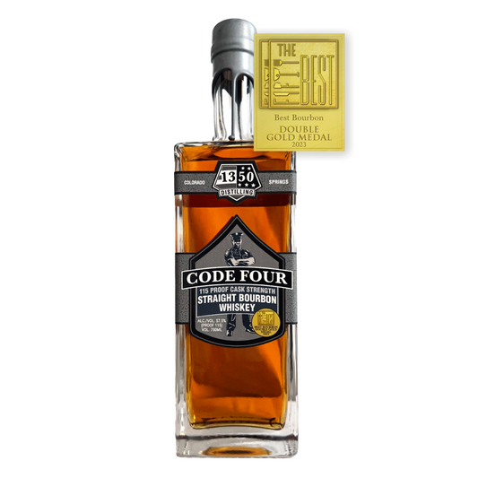 1350 Distilling Code Four Cask Strength Straight Bourbon 750ml