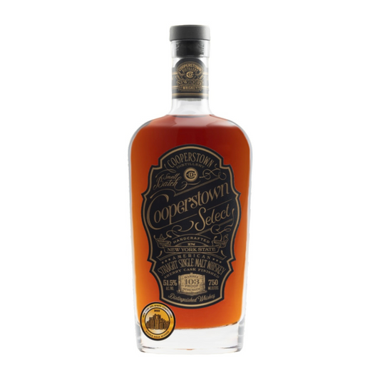Cooperstown Select Straight Single Malt Whiskey  750ml