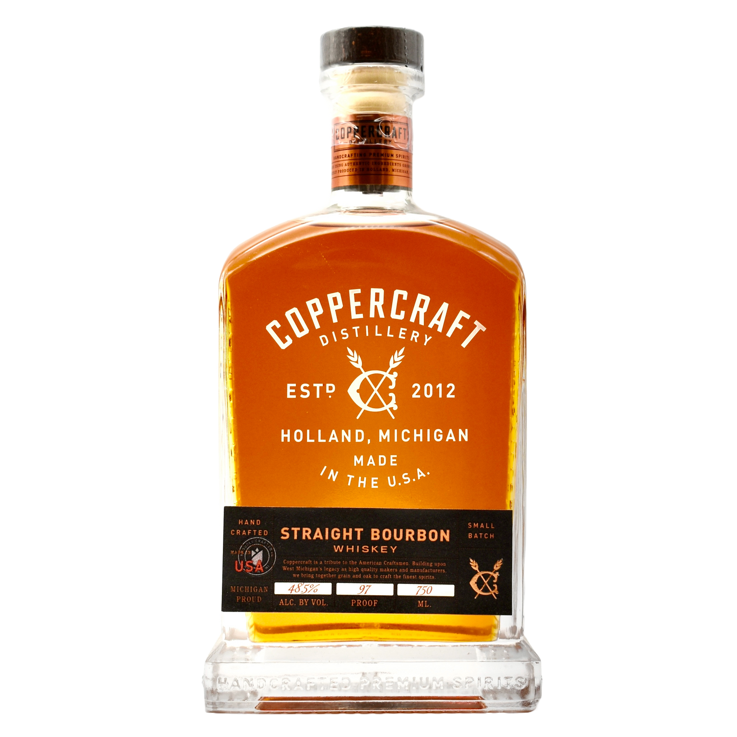 Coppercraft Straight Bourbon 750ml