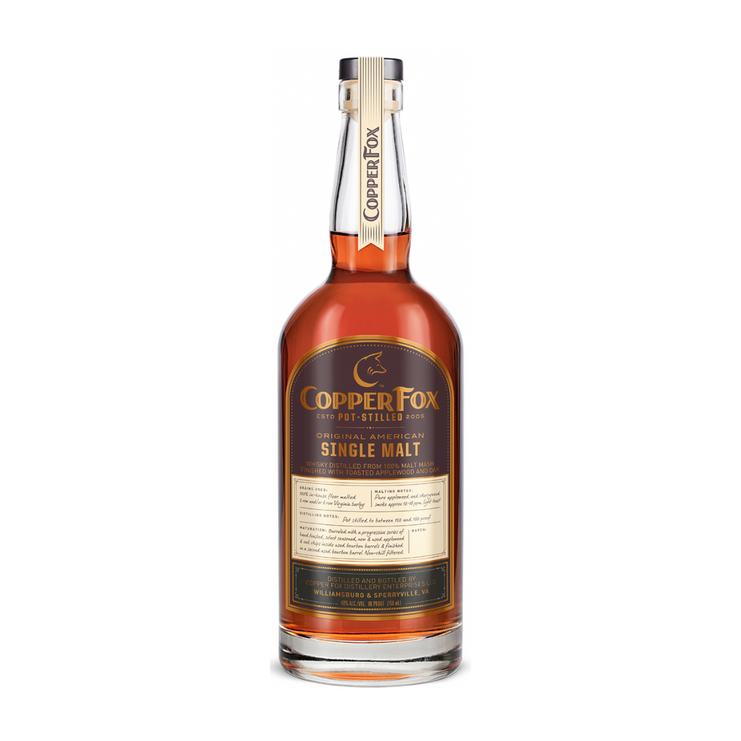 Copper Fox Original Single Malt Whisky 750ml
