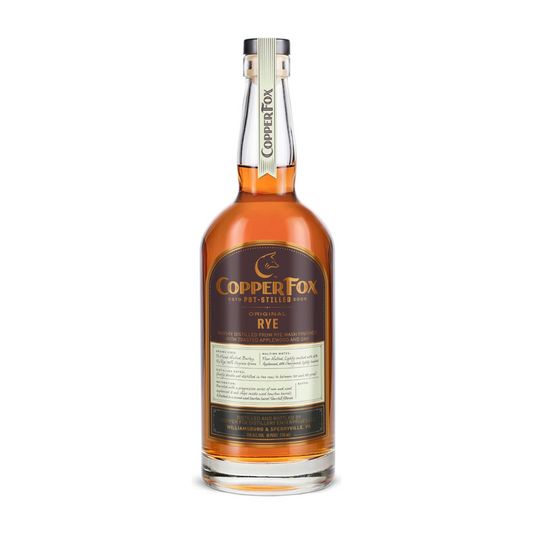 Copper Fox Rye Whisky 750ml