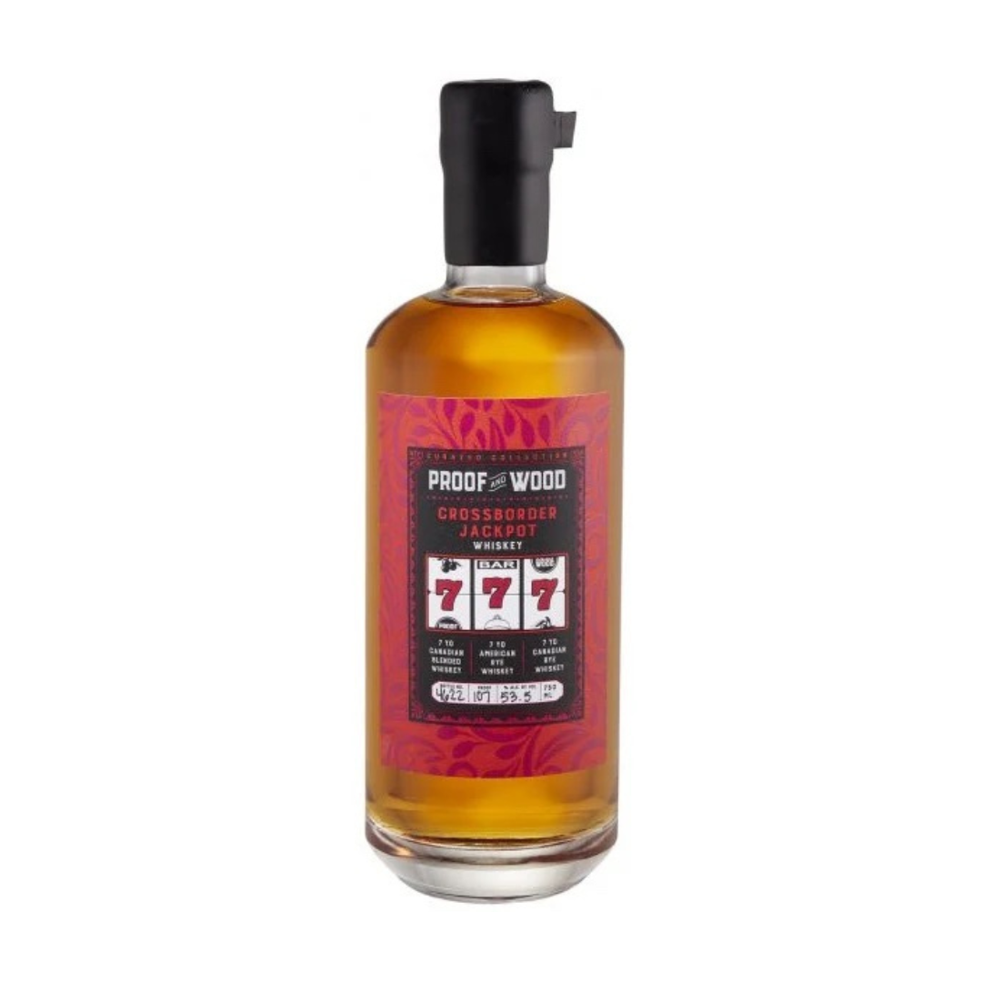 Proof & Wood Crossborder Jackpot 7 Yr Blended Whiskey 750ml