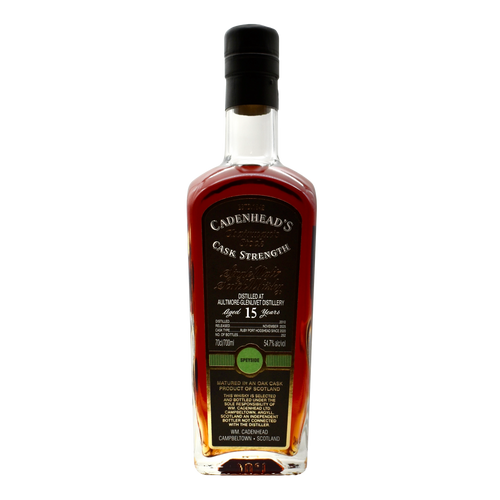 Cadenhead Scotch Whisky Chairman's Stock Aultmore-Glenlivet 15 Year Cask Strength 700ml