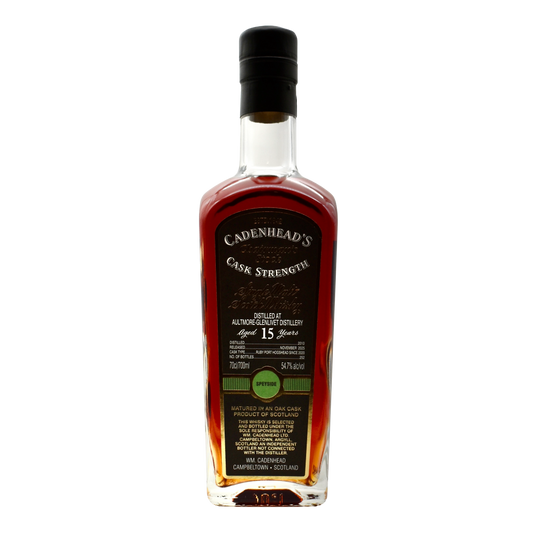 Cadenhead Scotch Whisky Chairman's Stock Aultmore-Glenlivet 15 Year Cask Strength 700ml