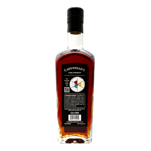 Cadenhead Scotch Whisky Chairman's Stock Aultmore-Glenlivet 15 Year Cask Strength 700ml