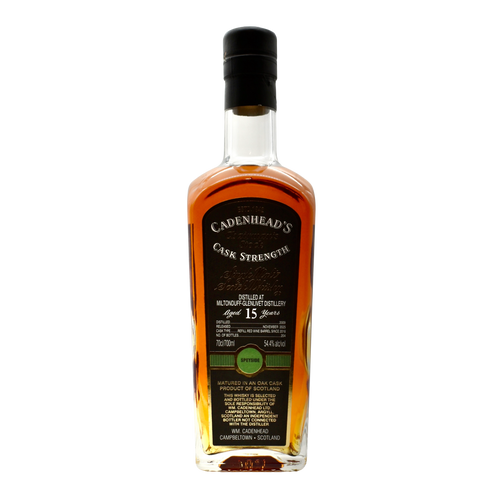 Cadenhead Scotch Whisky Chairman's Stock Miltonduff-Glenlivet 15 Year Cask Strength 700ml
