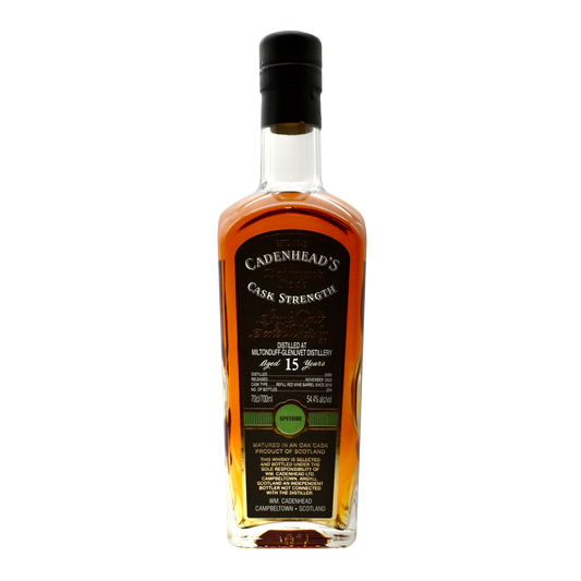 Cadenhead Scotch Whisky Chairman's Stock Miltonduff-Glenlivet 15 Year Cask Strength 700ml
