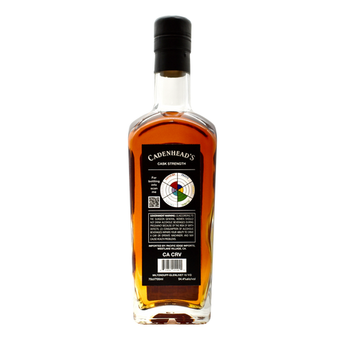 Cadenhead Scotch Whisky Chairman's Stock Miltonduff-Glenlivet 15 Year Cask Strength 700ml