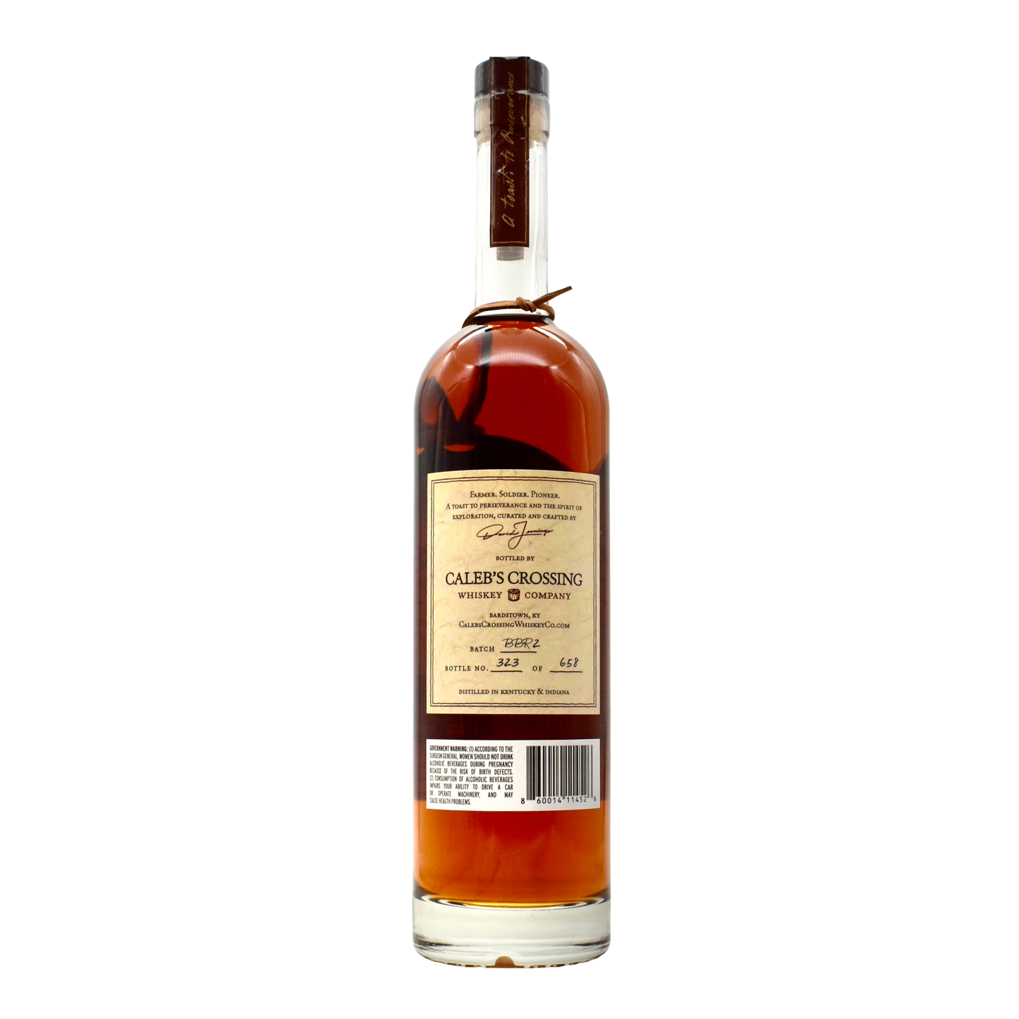 Caleb's Crossing Blend of Bourbon & Rye 750ml