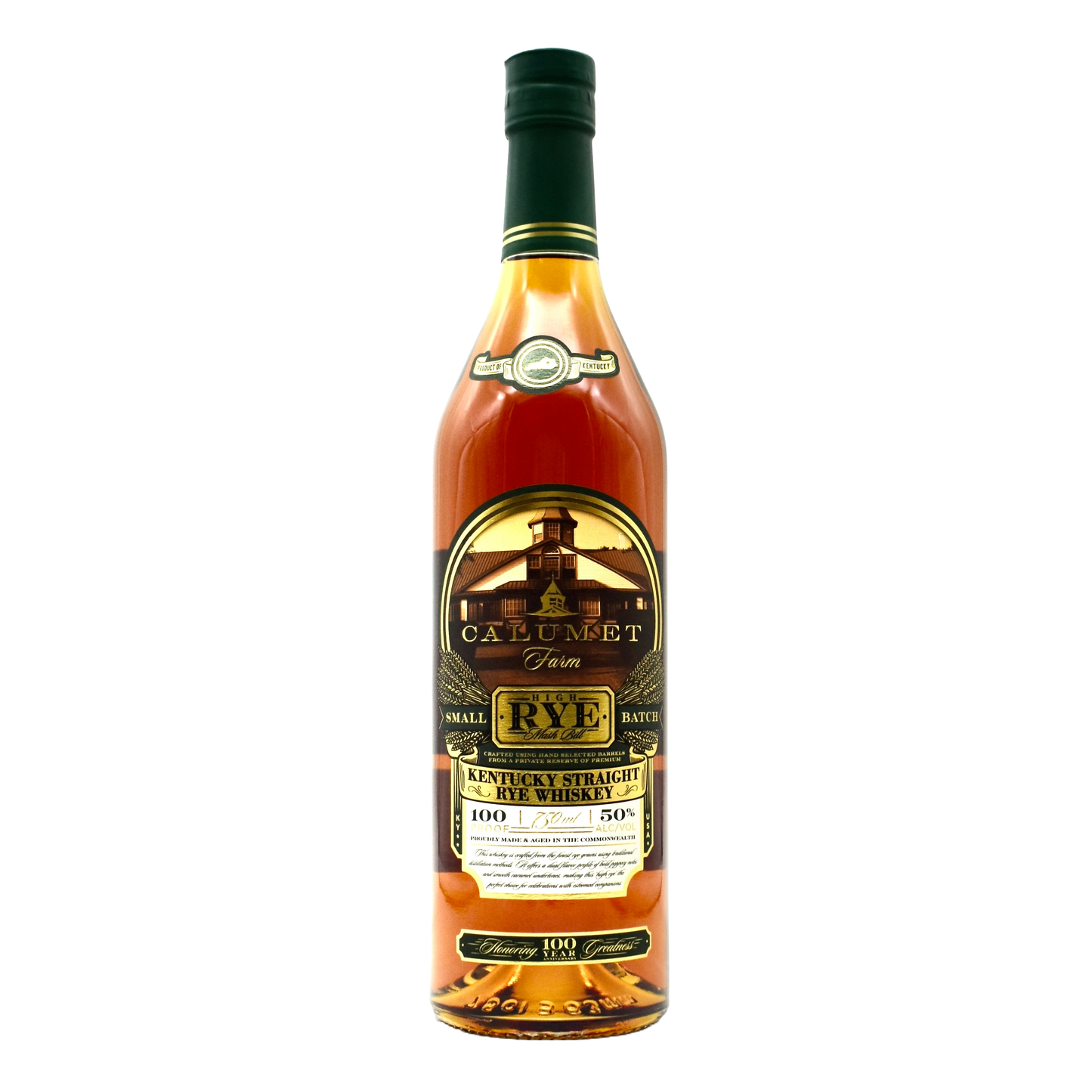 Calumet Farm Kentucky Rye Whiskey 750ml