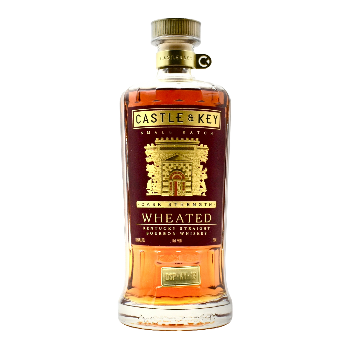 Castle & Key Bourbon Wheated Cask Strength 750ml