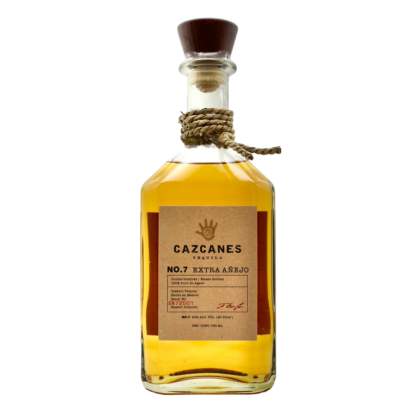 Cazcanes Tequila No.7 Extra Anejo 750ml
