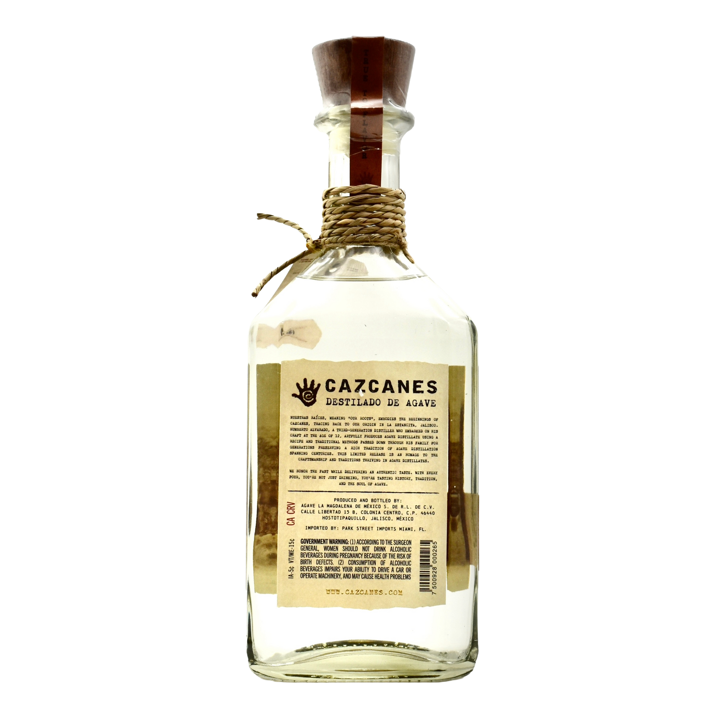 Cazcanes Tequila Nuestras Raices 750ml