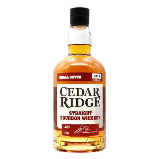 Cedar Ridge Iowa Straight Bourbon Whiskey 750ml