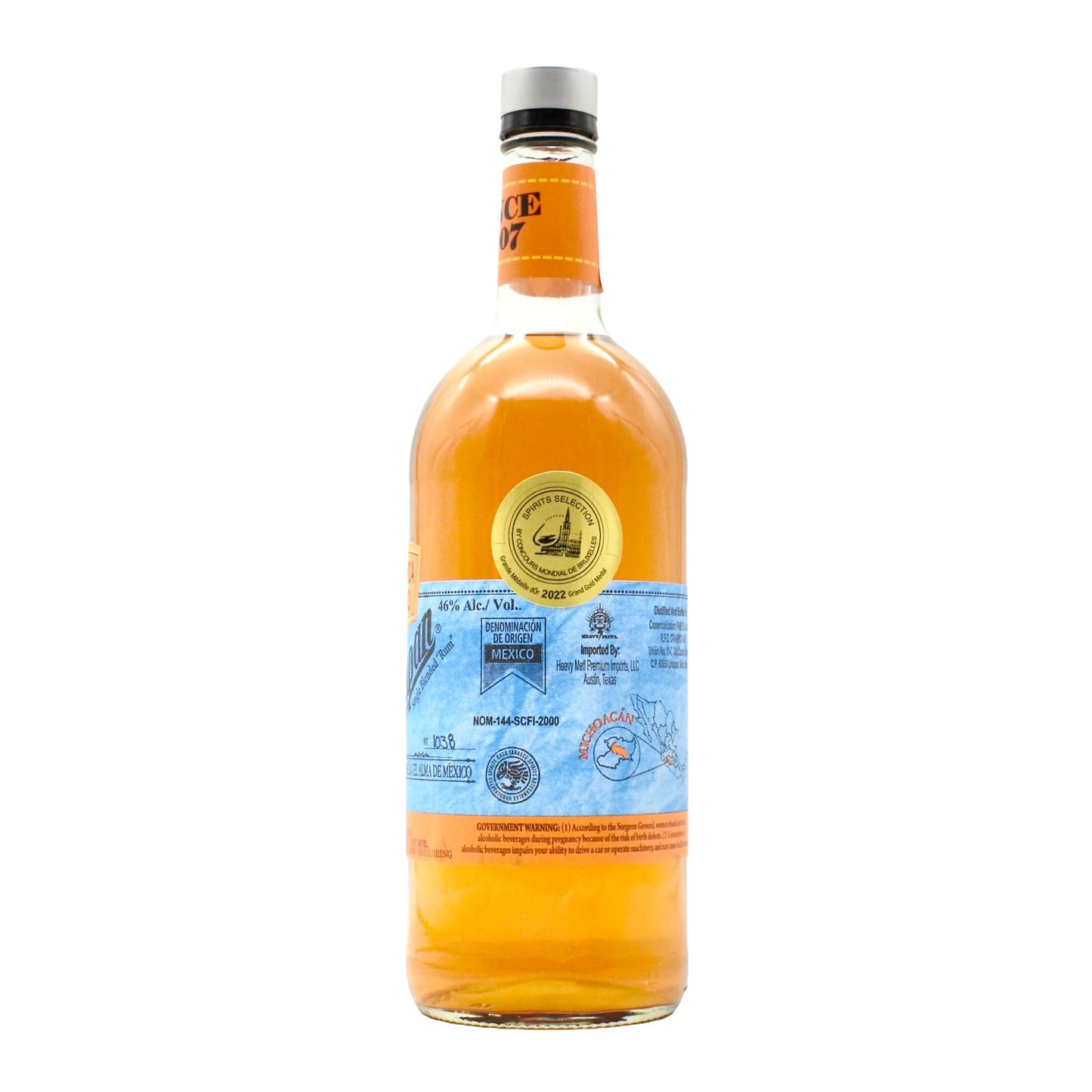 Charanda Uruapan Anejo Single Blended Rum 1L