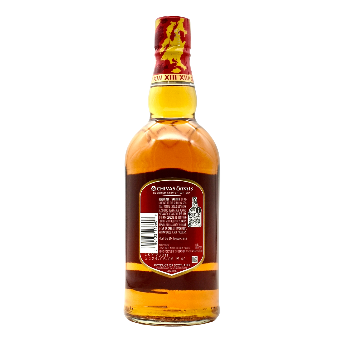 Chivas Regal Blended Scotch Whisky Extra 13 Year 750ml
