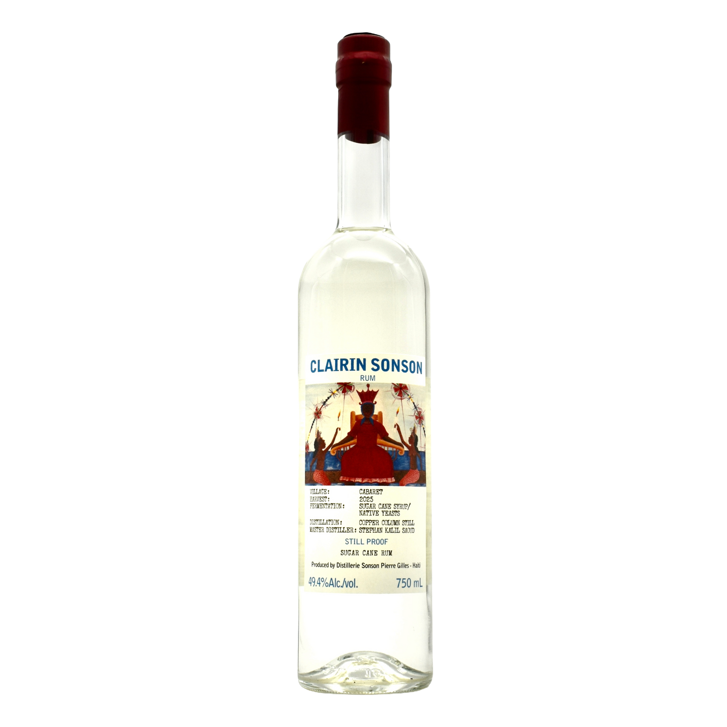 Clarin Sonson Still Proof Sugar Cane Rum 750ml