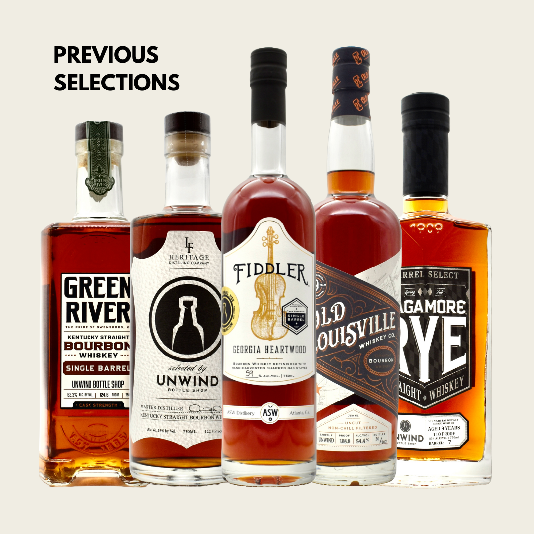 Whiskey Club Subscription - Quarterly (Unwind Store Picks) (~$90/Quarter)