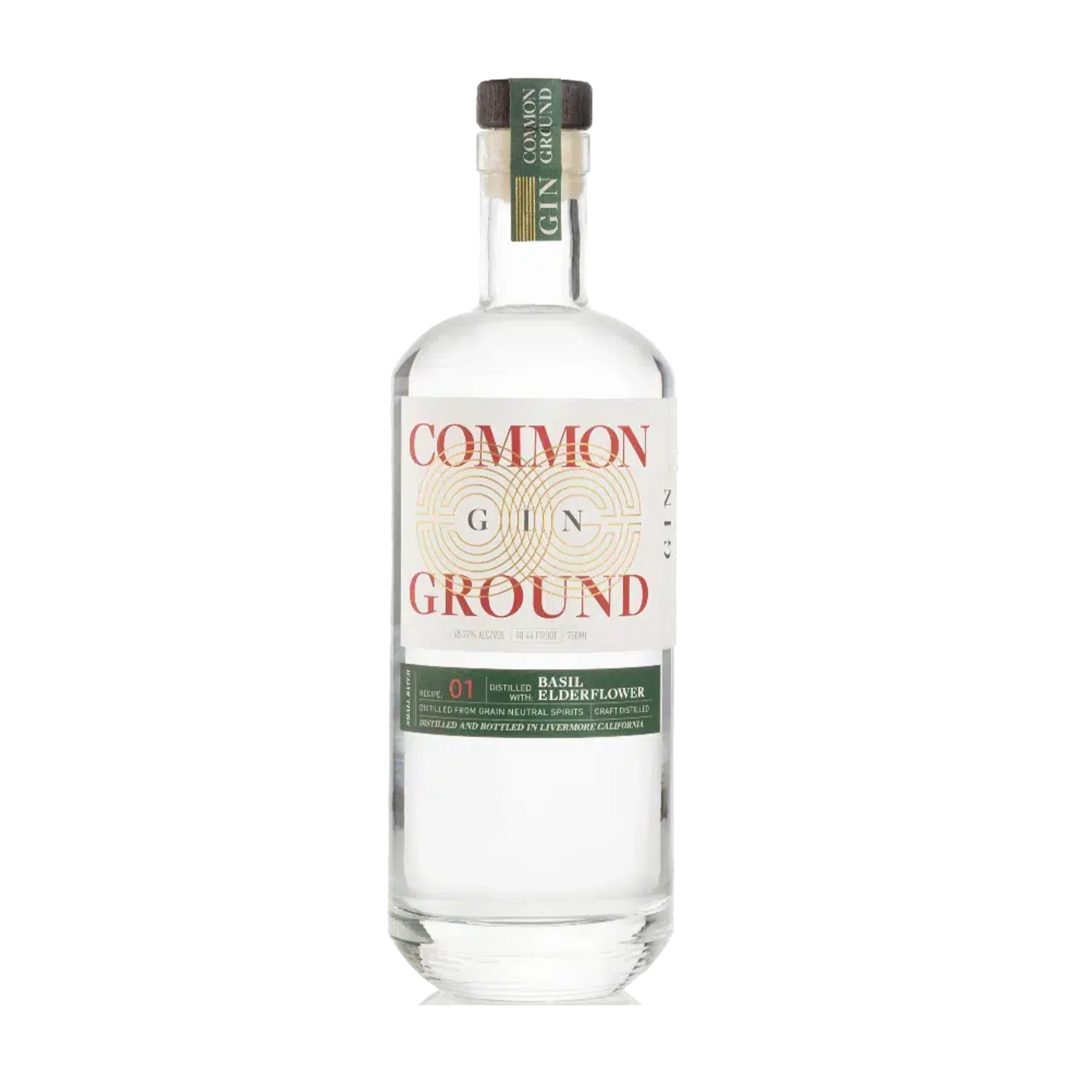 Common Ground Basil & Elderflower Gin 750ml