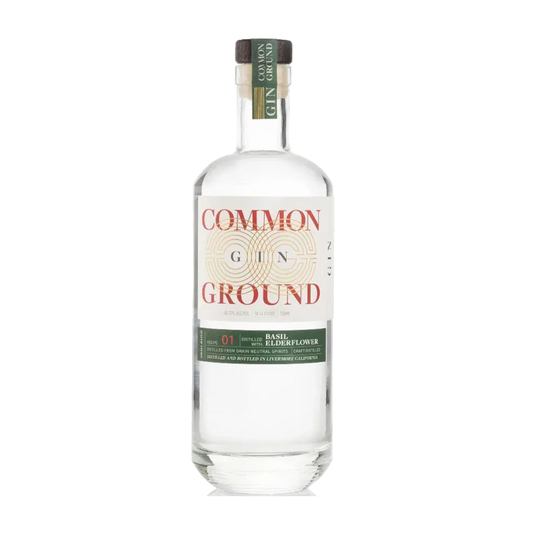 Common Ground Basil & Elderflower Gin 750ml