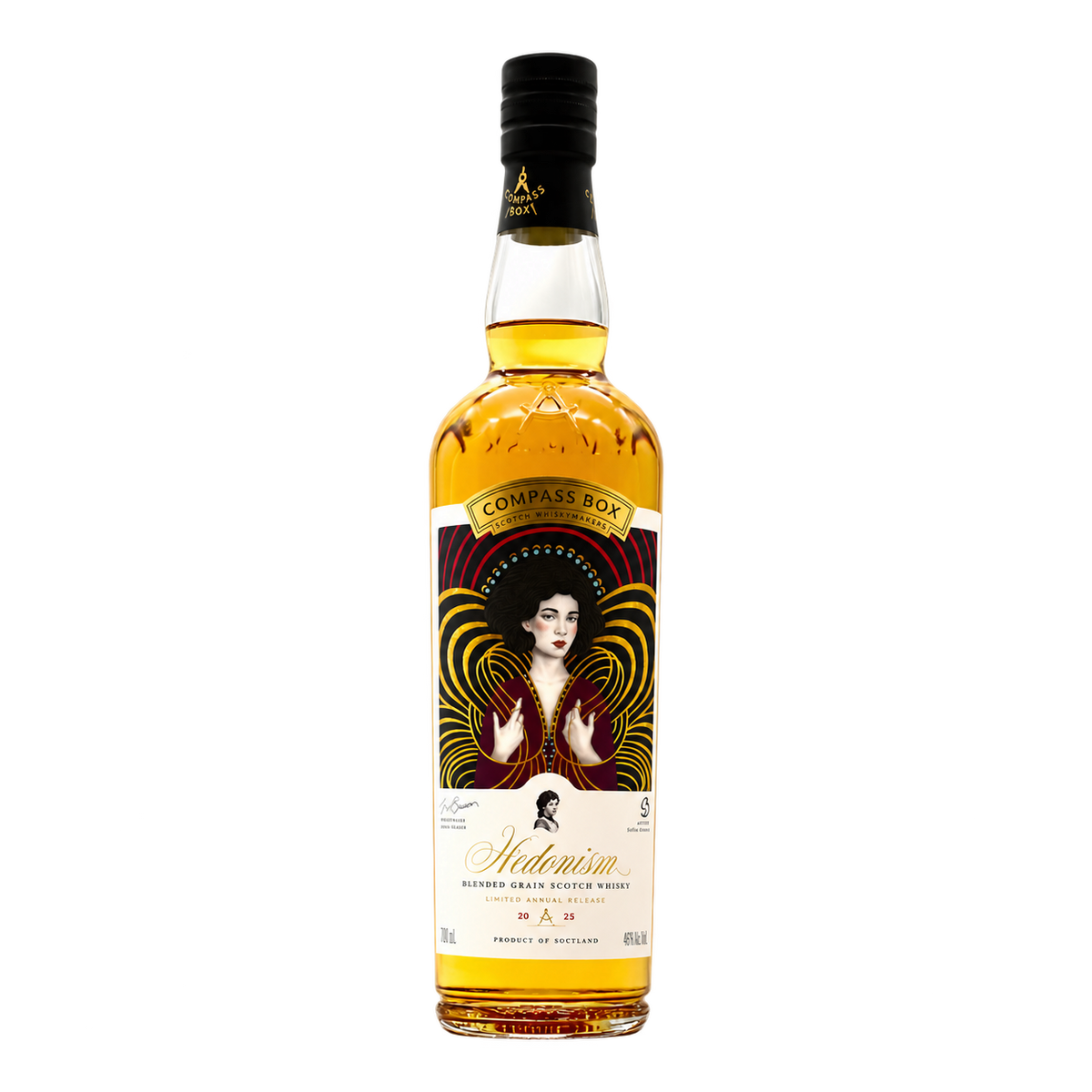 Compass Box Hedonism Blended Grain Scotch Whisky 2025