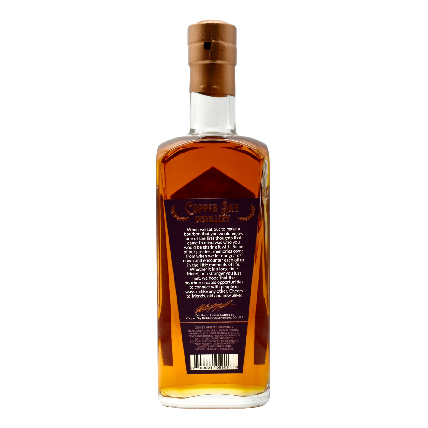 Copper Sky Distillery Whiskey Bourbon 5yr 750ml