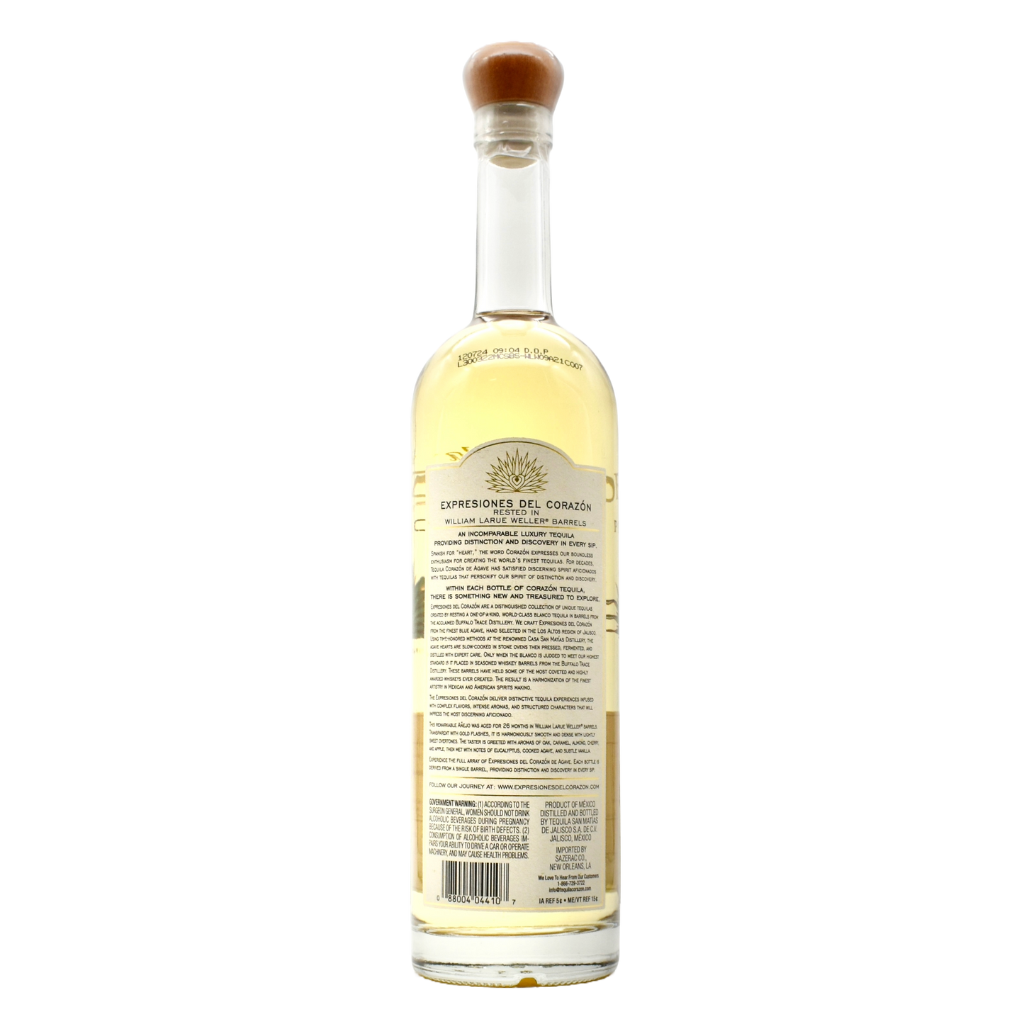 Corazon Tequila Expressions Anejo W.L. Weller 750ml