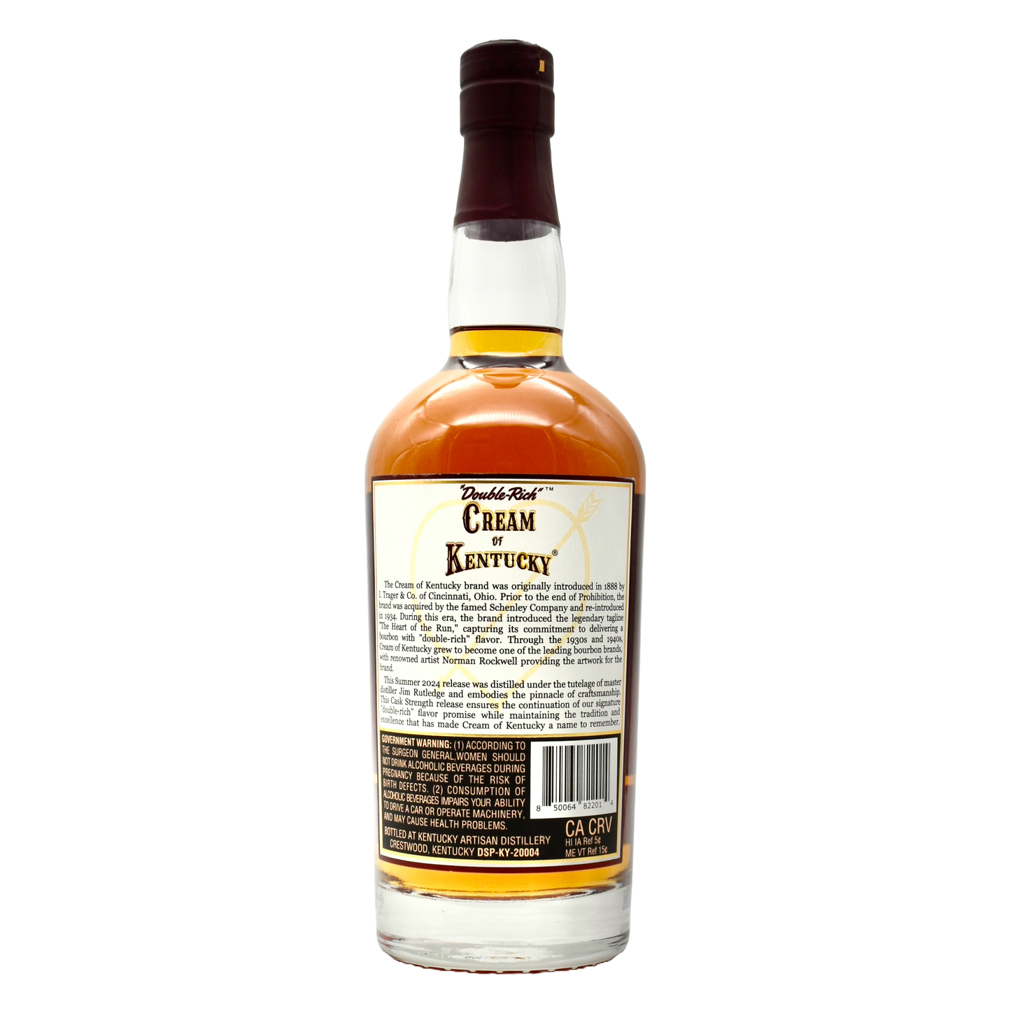 Cream Of Kentucky Bourbon Cask Strength 750ml