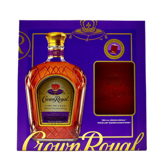 Crown Royal Whiskey 750ml with Flask