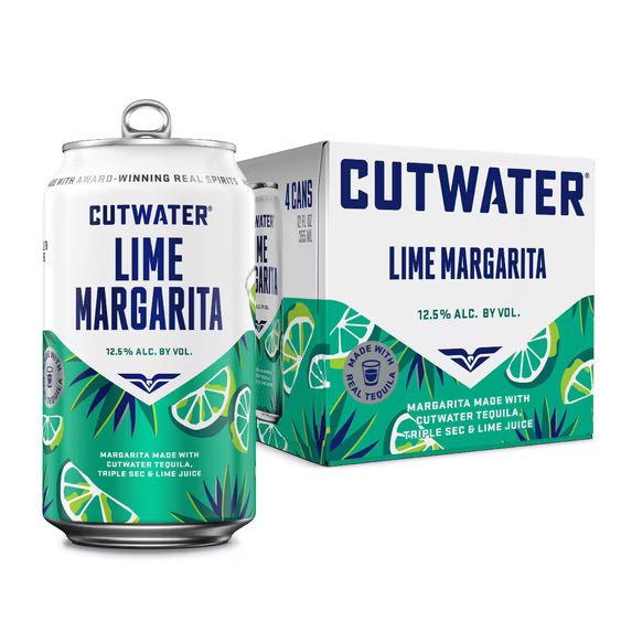 Cutwater Lime Margarita 4-Pack 12oz Cans
