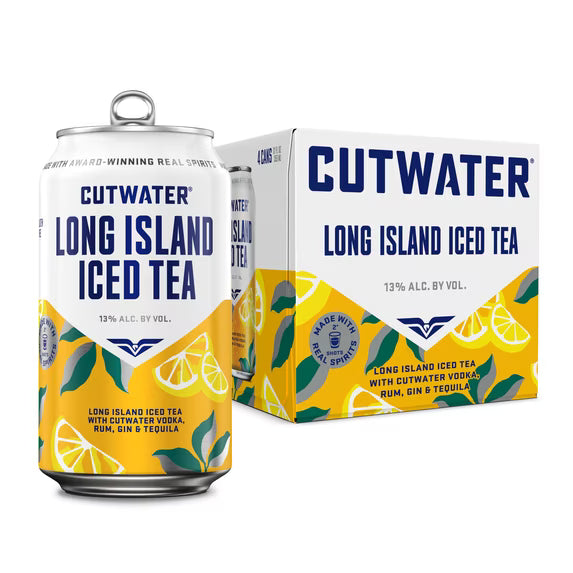 Cutwater Long Island Iced Tea 4-Pack 12oz Cans
