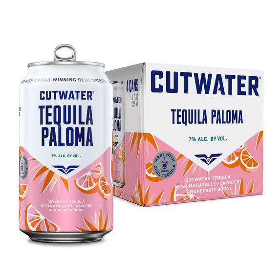 Cutwater Tequila Paloma 4-Pack 12oz Cans