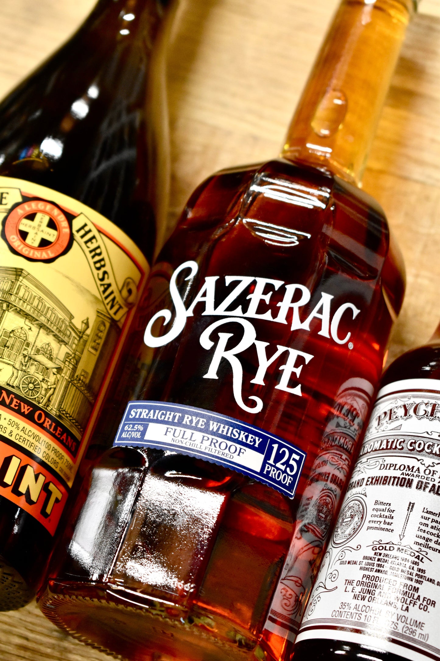 Sazerac Full Proof Rye Whiskey 125 Proof 750ml
