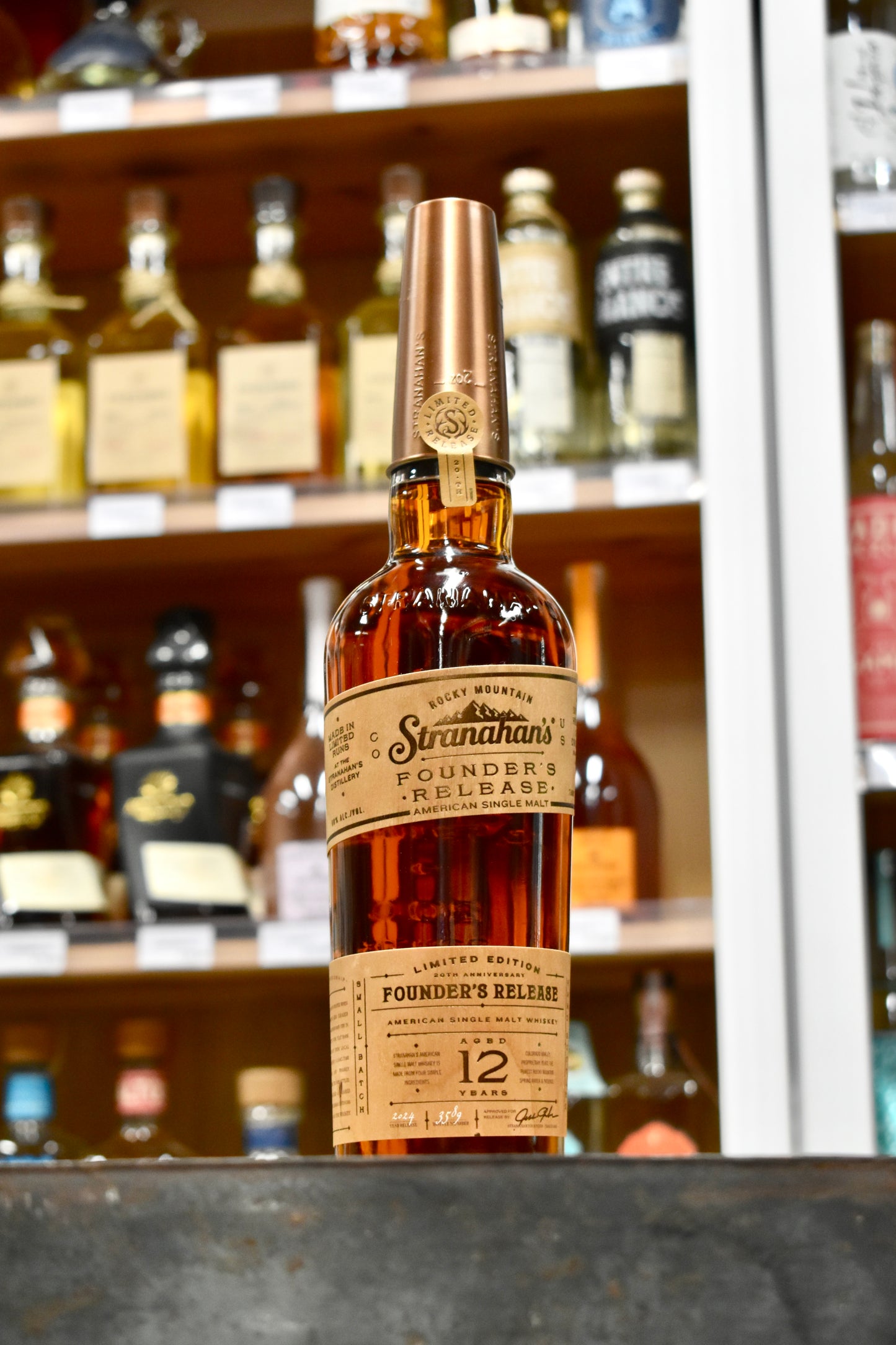 Stranahan's 12 Year Founder's Release Colorado Single Malt Whiskey 750ml