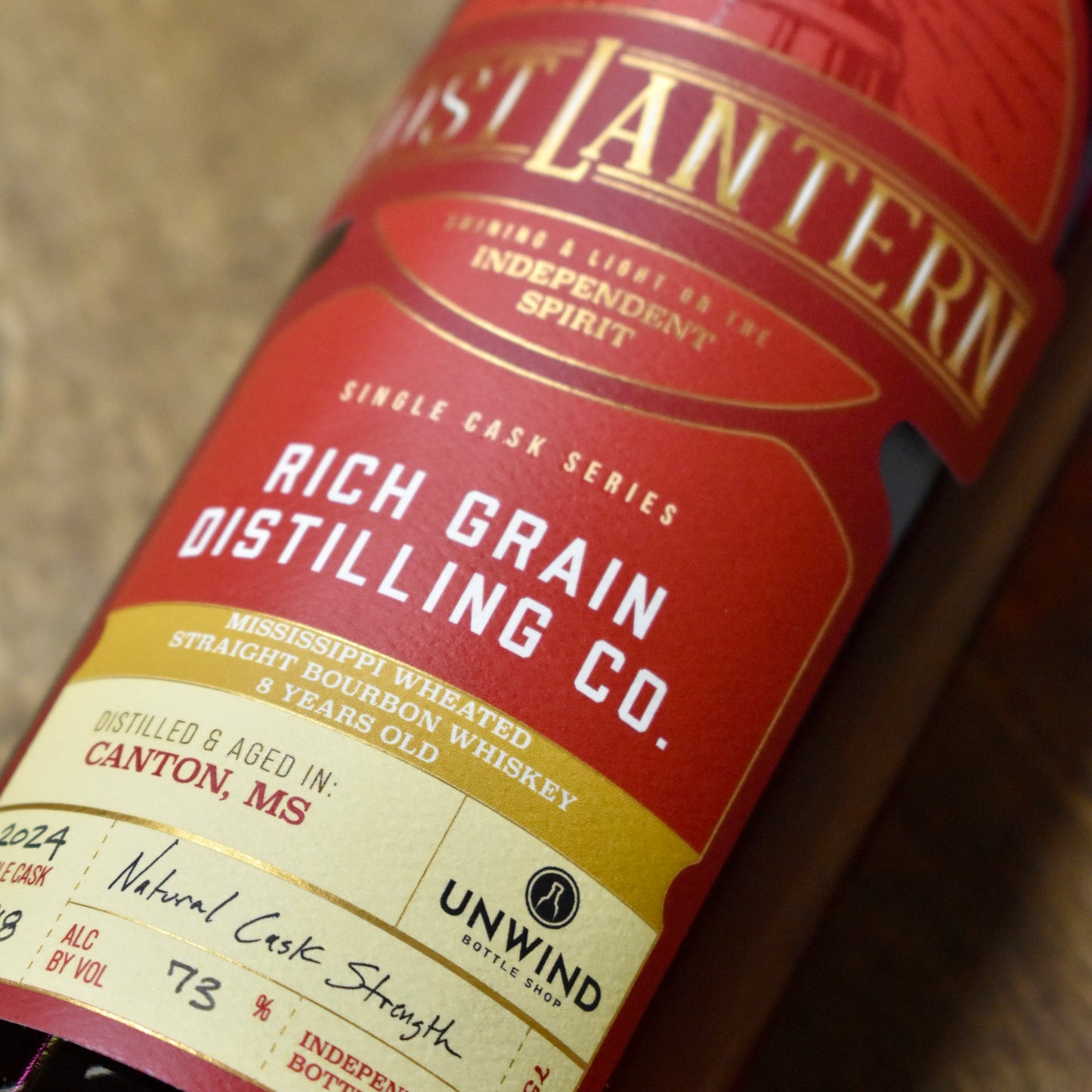 Lost Lantern Bourbon Rich Grain Distilling 146 Proof Hazmat 750ml  - Selected by Unwind