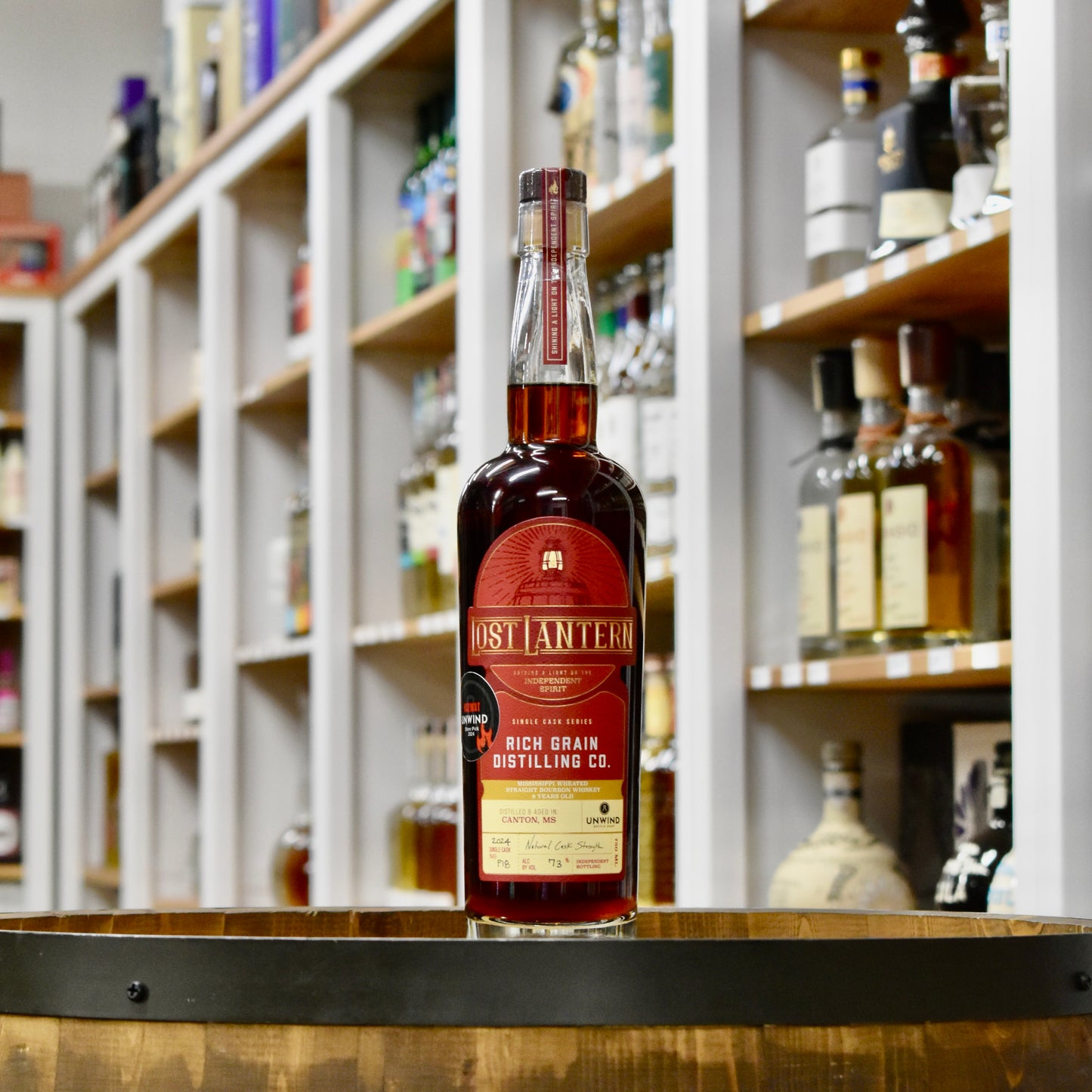 Lost Lantern Bourbon Rich Grain Distilling 146 Proof Hazmat 750ml  - Selected by Unwind