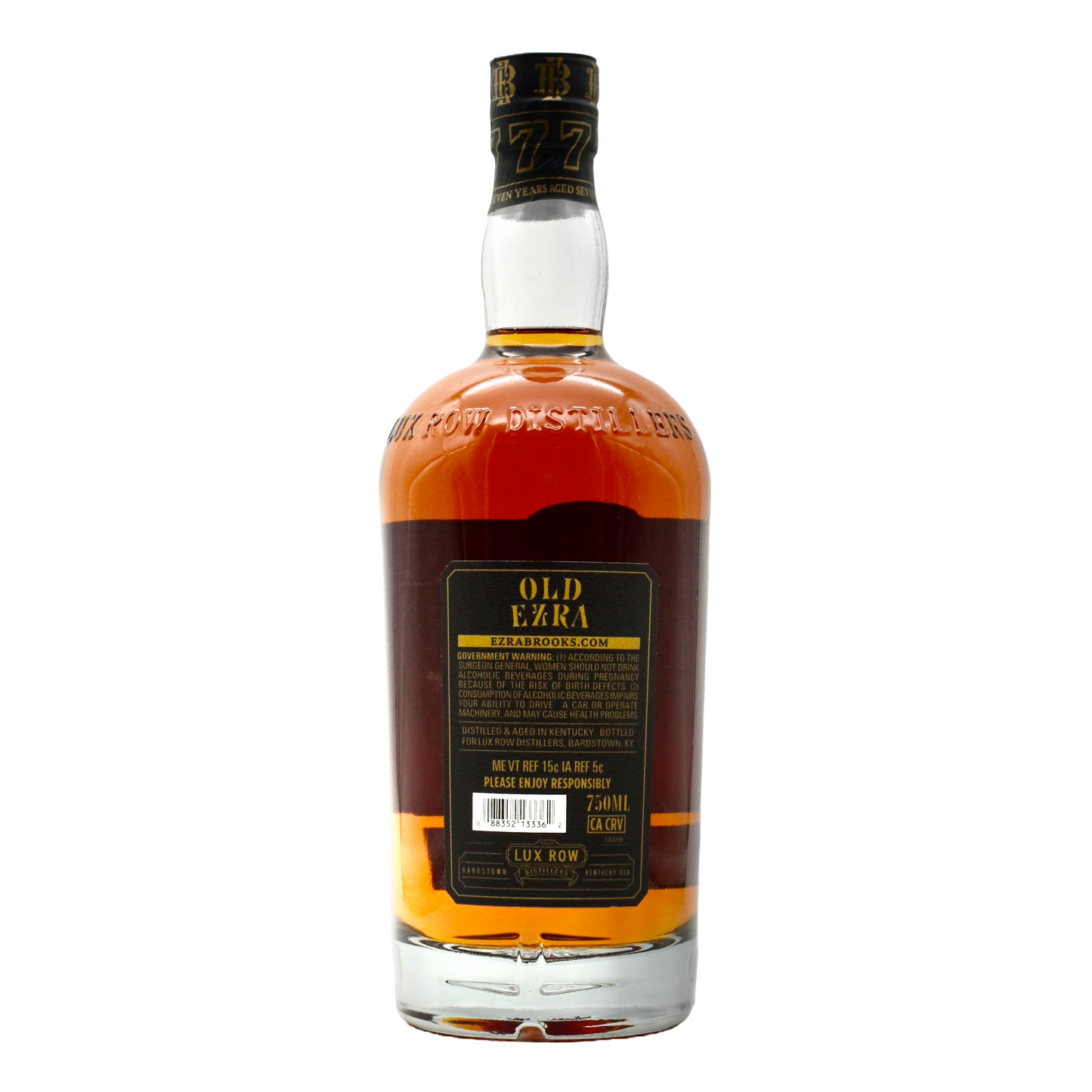 Old Ezra Brooks Barrel Strength 7yr Bourbon 750ml