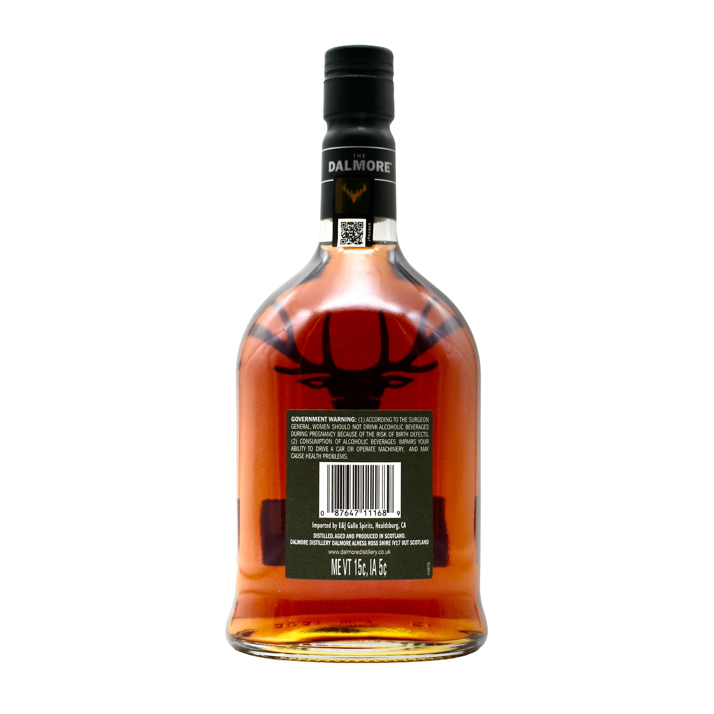 The Dalmore 15 Year Old Single Malt Scotch Whisky 750ml