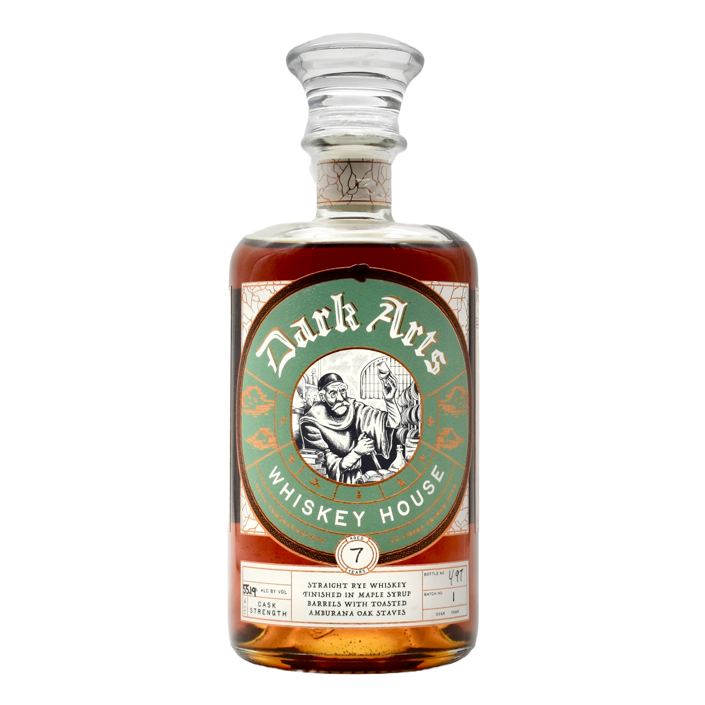 Dark Arts 7 Year Rye Whiskey Amburana Maple [Ripple Rye] 750ml