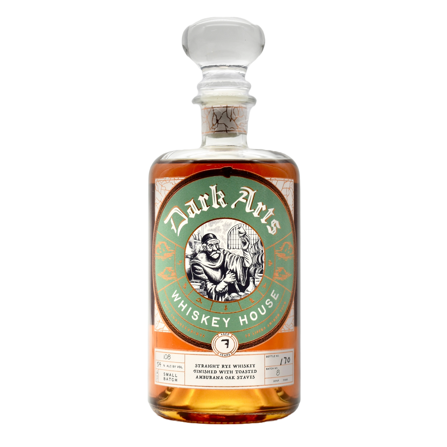 Dark Arts Rye Whiskey with Toasted Amburana 750ml