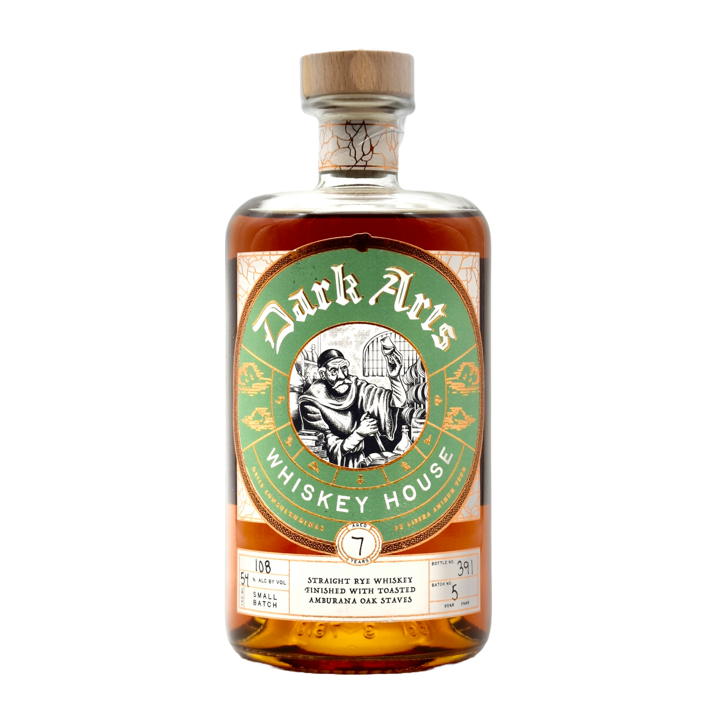 Dark Arts Rye Whiskey with Toasted Amburana 750ml