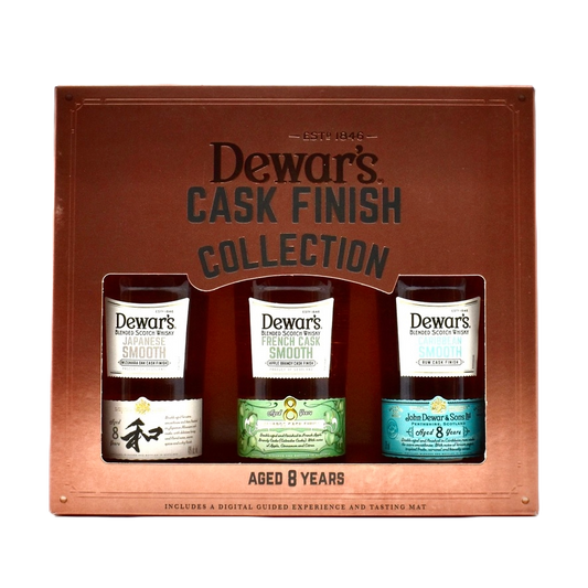 Dewar's Discover Cask Finish Collection Blended Scotch Whisky (3x375ml)