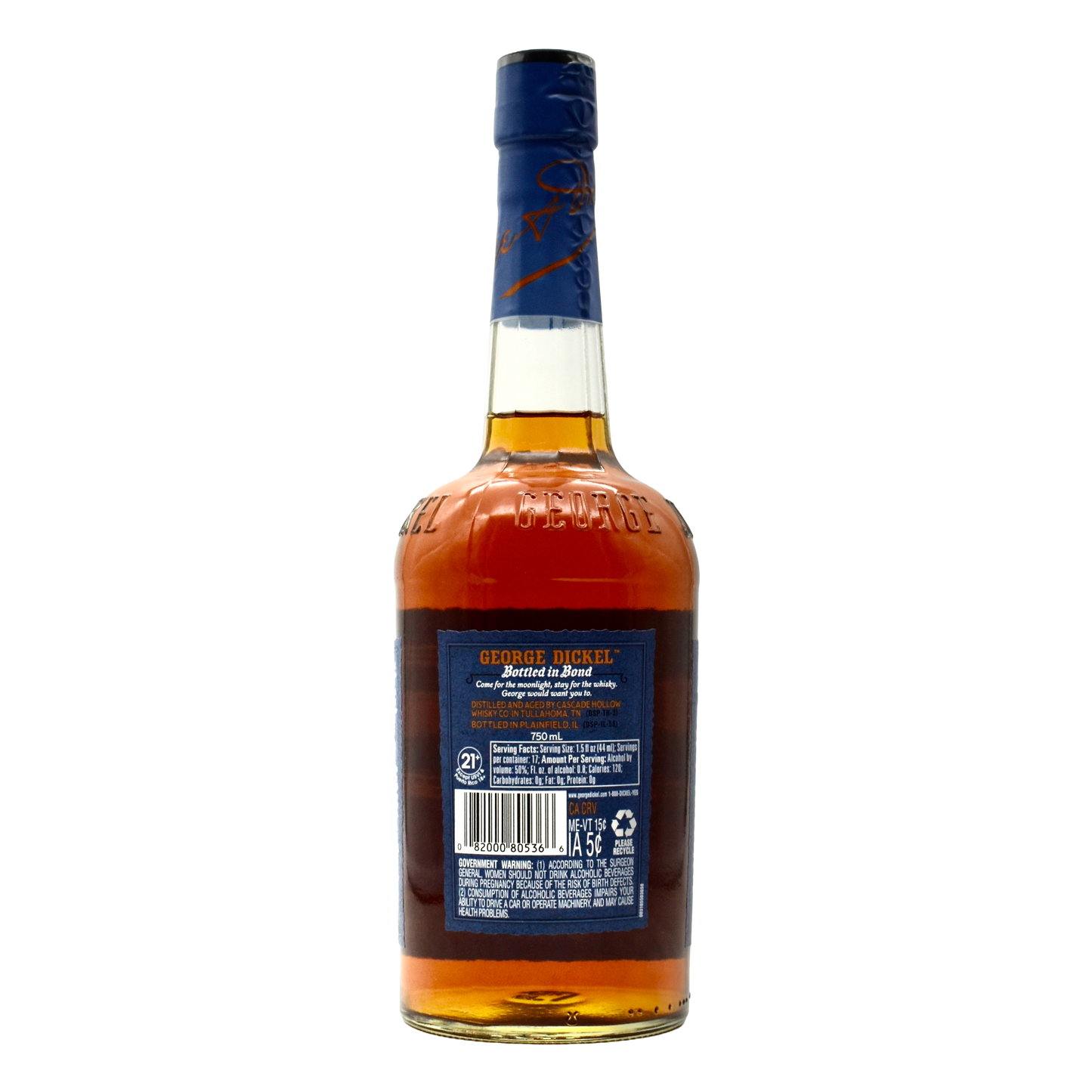 Dickel Bottle In Bond Whiskey 12 Year 750ml