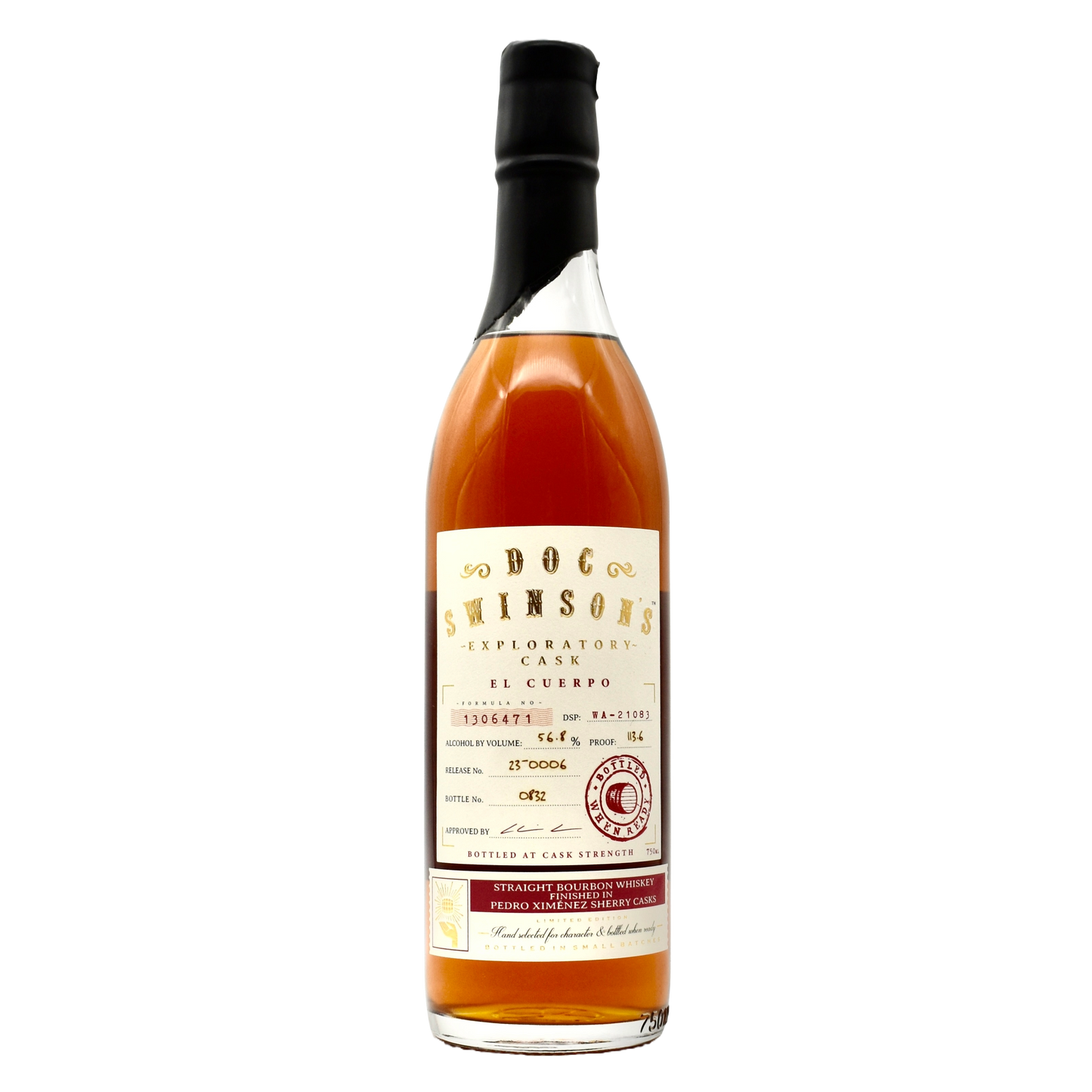 Doc Swinsons Bourbon El Cuerpo 750ml
