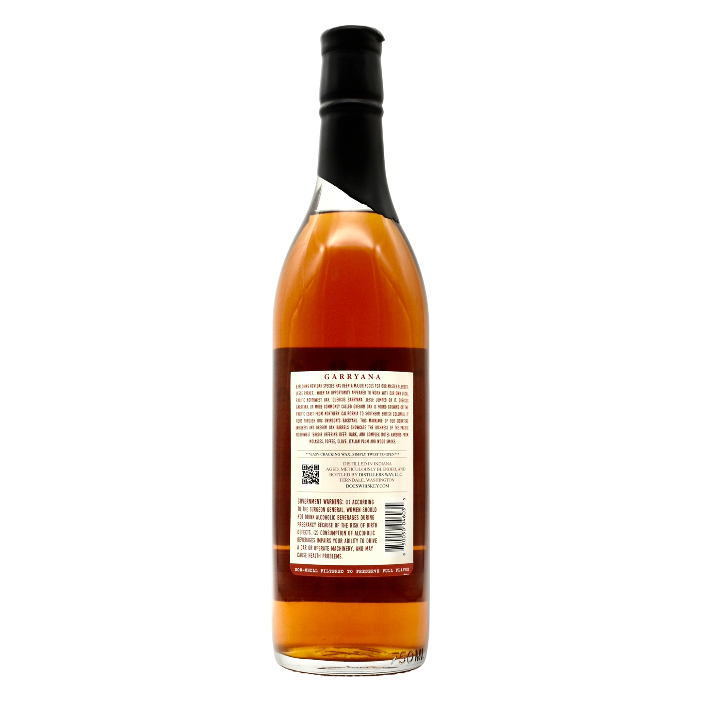 Doc Swinsons Bourbon Garryana 750ml